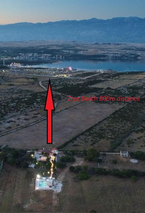 Villa Slatina Near Zrce Beach Novalja Luaran gambar